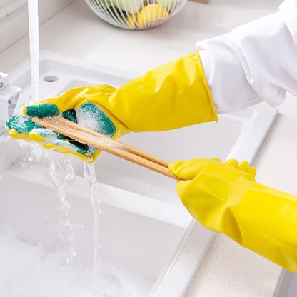 Cleaning Gloves, Dishwashing Cloths, Kitchen Sponges, Scrubbing Pads, And Household Gloves