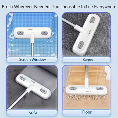 1pc Multifunctional Window Screen Cleaning Brush, Household Dry And Wet Cleaning Brush, Dust Removal Brush, Mesh Screen Cleaner, Pet Hair Remover, Window Door Screen Brush, Cleaning Supplies, Cleaning Tool