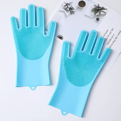 Silicone Dishwashing Gloves | Durable Kitchen Gloves for Women, Suitable for Bedroom and Kitchen Use