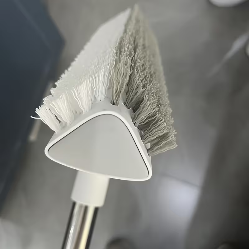 Double-sided floor cleaning brush
