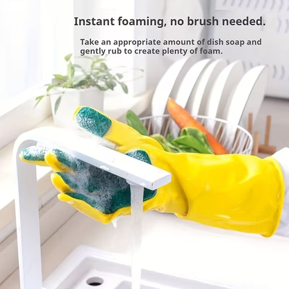 Cleaning Gloves, Dishwashing Cloths, Kitchen Sponges, Scrubbing Pads, And Household Gloves
