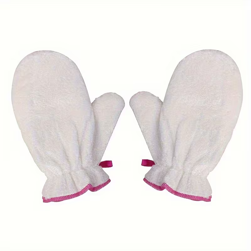 Set of 2 Bamboo Fiber Dishwashing Gloves - Featuring a Double Layer Design for Comfort And. Perfect for Cleaning in The Kitchen And Around The House. an Essential Tool for Household Cleaning And Cooking