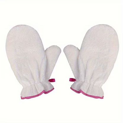 Set of 2 Bamboo Fiber Dishwashing Gloves - Featuring a Double Layer Design for Comfort And. Perfect for Cleaning in The Kitchen And Around The House. an Essential Tool for Household Cleaning And Cooking