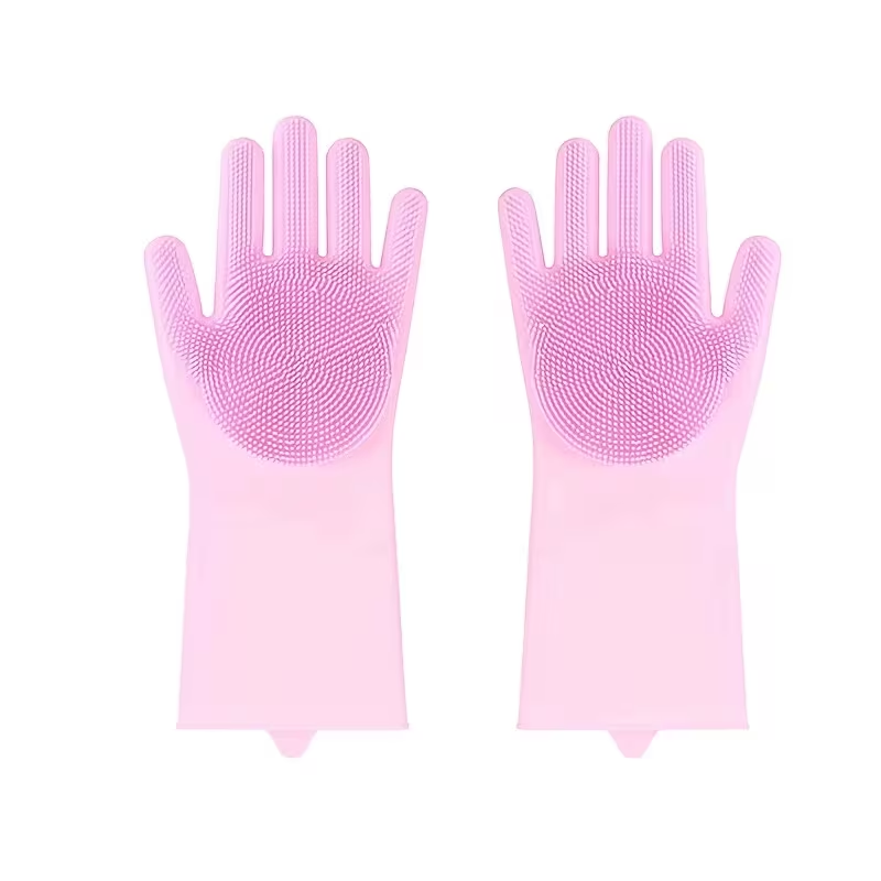 Silicone Dishwashing Gloves | Durable Kitchen Gloves for Women, Suitable for Bedroom and Kitchen Use