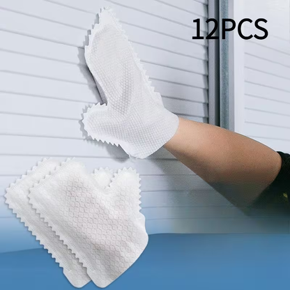 Approximately 12/32pcs Microfiber for dust Gloves | Multi-purpose Wet and Dry Dual-use, Easy Cleaning Gloves for Dust Removal, Suitable for Kitchen, Living Room, Bedroom, Car, Furniture, and Window Cleaning