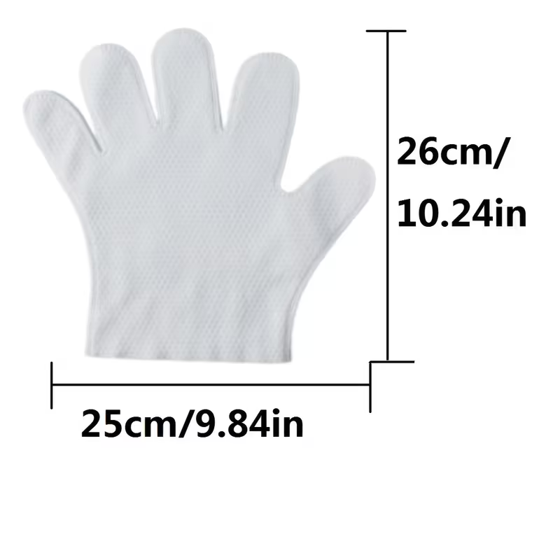 Disposable Non-Woven Fabric Household Dusting Gloves, Suitable for Both Wet And Dry Cleaning, Pet Care Gloves, Ergonomic Glove Design, Durable Glove Material, Cleaning Gloves, Pet Owners