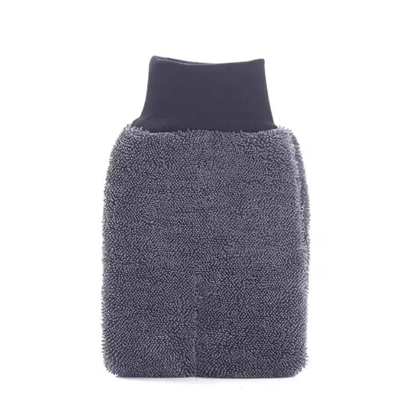 Cleaning gloves suitable for car wash glass, elastic cuffs, reusable and washable