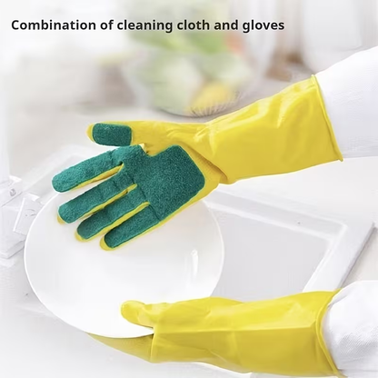 Cleaning Gloves, Dishwashing Cloths, Kitchen Sponges, Scrubbing Pads, And Household Gloves
