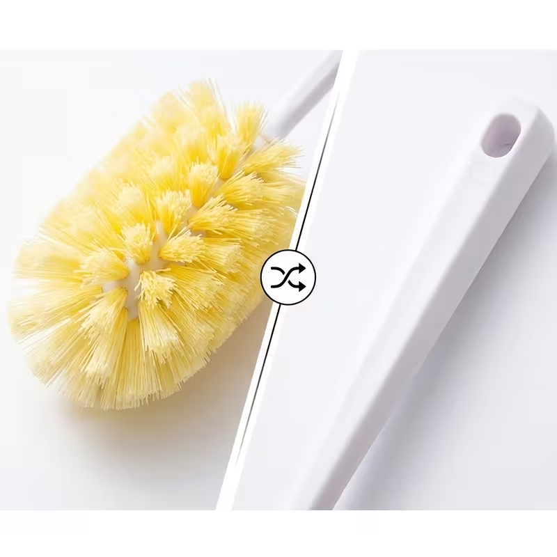 Long-handled bottle brush cleaner
