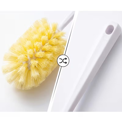Long-handled bottle brush cleaner