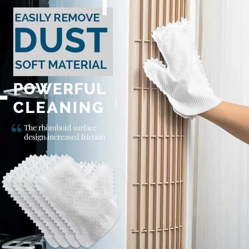 Approximately 12/32pcs Microfiber for dust Gloves | Multi-purpose Wet and Dry Dual-use, Easy Cleaning Gloves for Dust Removal, Suitable for Kitchen, Living Room, Bedroom, Car, Furniture, and Window Cleaning