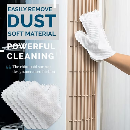Approximately 12/32pcs Microfiber for dust Gloves | Multi-purpose Wet and Dry Dual-use, Easy Cleaning Gloves for Dust Removal, Suitable for Kitchen, Living Room, Bedroom, Car, Furniture, and Window Cleaning