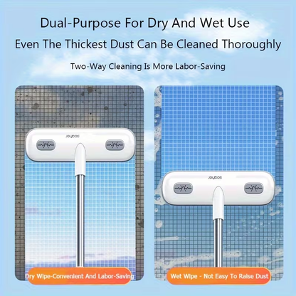 1pc Multifunctional Window Screen Cleaning Brush, Household Dry And Wet Cleaning Brush, Dust Removal Brush, Mesh Screen Cleaner, Pet Hair Remover, Window Door Screen Brush, Cleaning Supplies, Cleaning Tool