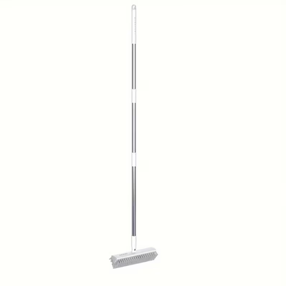 Double-sided floor cleaning brush