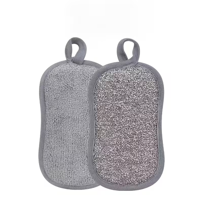 Car Cleaning Kit - Silicone Gloves, Double Sided Microfiber Sponge and Car Wash Towels, Car Deep Cleaning, Tableware, Tabletop, Bathroom, Etc., Car Cleaning, Car Repair, Car Supplies(excluding Liquids)