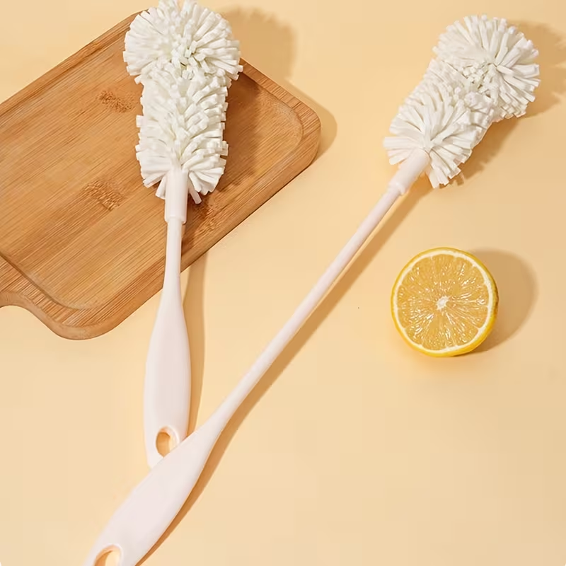 2pcs of Sponge Cleaning Brushes, Suitable for Bottles, Cups, Thermoses, And Various Types of Water Bottles