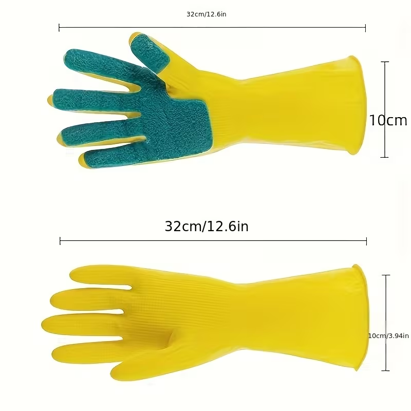 Cleaning Gloves, Dishwashing Cloths, Kitchen Sponges, Scrubbing Pads, And Household Gloves