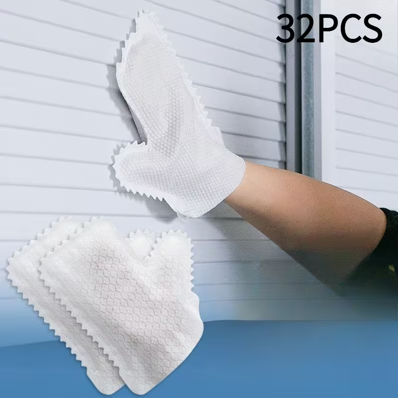 Approximately 12/32pcs Microfiber for dust Gloves | Multi-purpose Wet and Dry Dual-use, Easy Cleaning Gloves for Dust Removal, Suitable for Kitchen, Living Room, Bedroom, Car, Furniture, and Window Cleaning