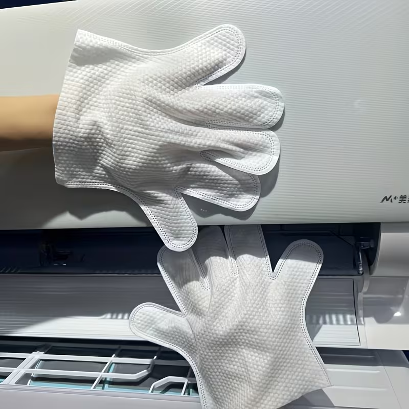 Disposable Non-Woven Fabric Household Dusting Gloves, Suitable for Both Wet And Dry Cleaning, Pet Care Gloves, Ergonomic Glove Design, Durable Glove Material, Cleaning Gloves, Pet Owners