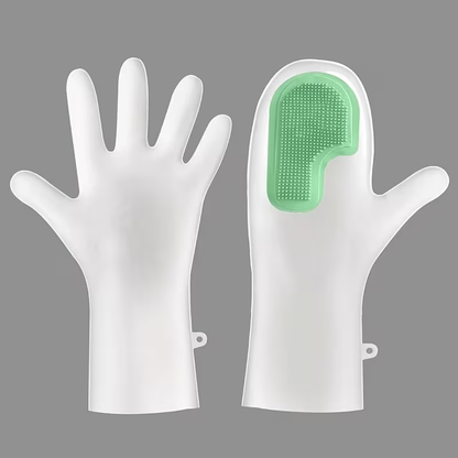 1 Pair of Dishwashing Gloves, Multi-functional Magic Scrubber, Household Dishwashing Gloves, for Kitchen Cleaning and Household Use, for Washing Clothes and Dishes